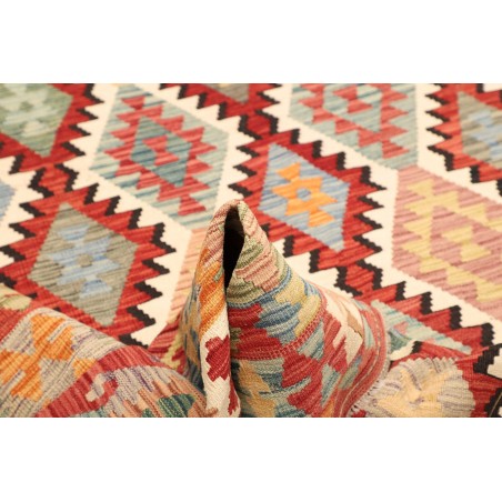 Tappeto Kilim Afghanistan marrone 205x293