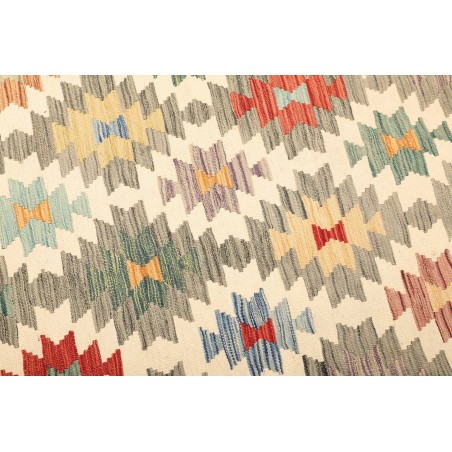 Tappeto Kilim Afghanistan marrone giallo 205x290
