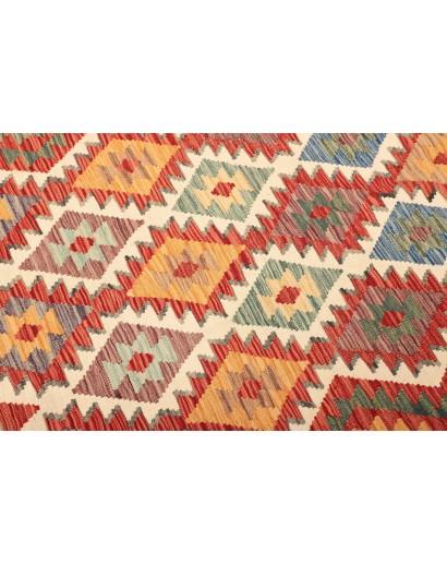 Tappeto Kilim Afghanistan marrone 210x294