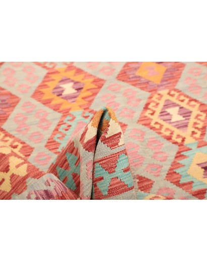 Tappeto Kilim Afghanistan marrone beige 177x246