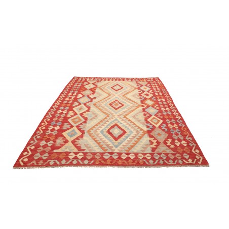 Tappeto Kilim Afghanistan marrone 177x245