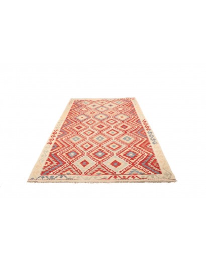 Tappeto Kilim Afghanistan beige marrone 167x244