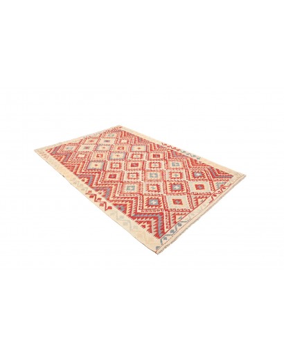 Tappeto Kilim Afghanistan beige marrone 167x244
