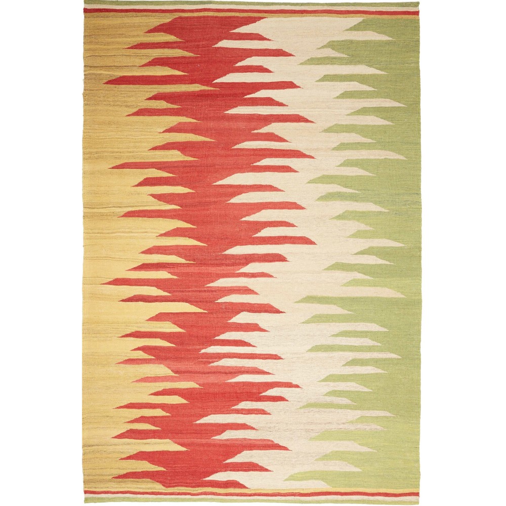Tappeto Kilim Persia marrone rosso 184x274