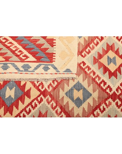 Tappeto Kilim Afghanistan beige marrone 167x244