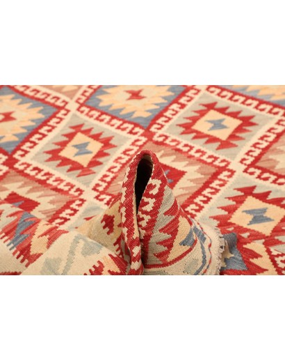 Tappeto Kilim Afghanistan beige marrone 167x244