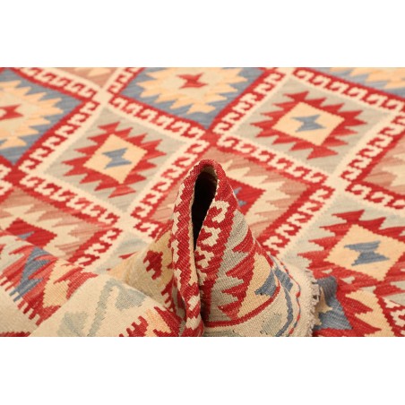 Tappeto Kilim Afghanistan beige marrone 167x244