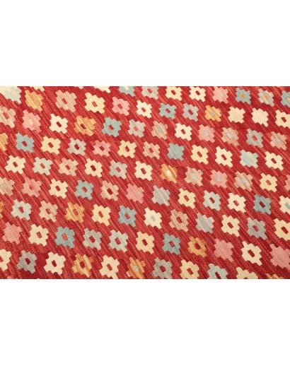 Tappeto Kilim Afghanistan giallo marrone 180x244