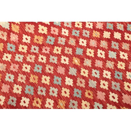 Tappeto Kilim Afghanistan giallo marrone 180x244
