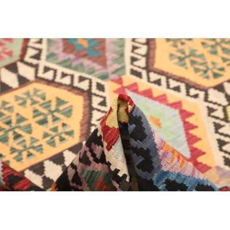 Tappeto Kilim Afghanistan beige grigio 184x233