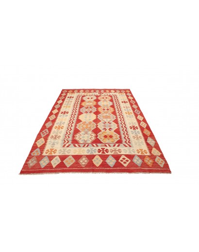 Tappeto Kilim Afghanistan marrone 170x242