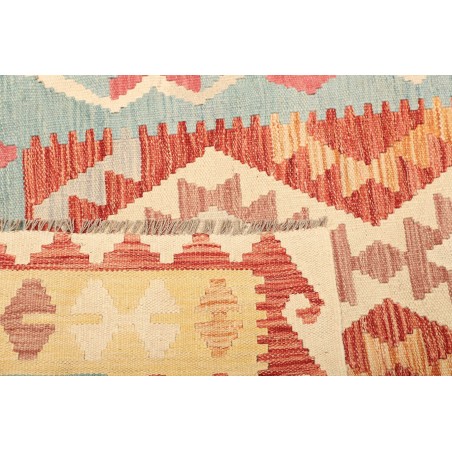 Tappeto Kilim Afghanistan giallo arancione 181x238