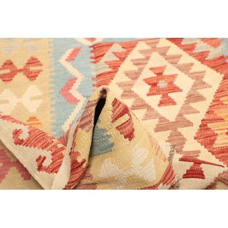 Tappeto Kilim Afghanistan giallo arancione 181x238