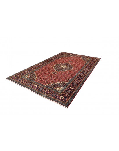 Tappeto Ardabil Persia marrone rosso 200x303