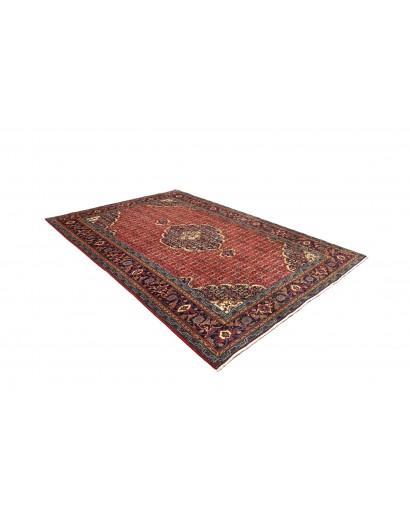 Tappeto Ardabil Persia marrone rosso 200x303