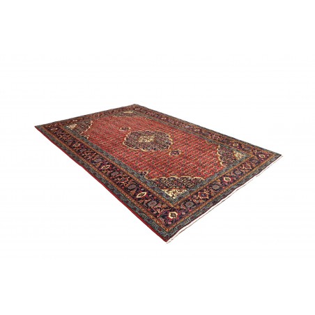 Tappeto Ardabil Persia marrone rosso 200x303
