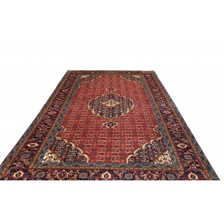 Tappeto Ardabil Persia marrone rosso 200x303