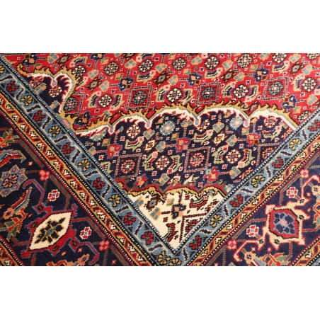 Tappeto Ardabil Persia marrone rosso 200x303