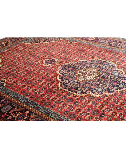 Tappeto Ardabil Persia marrone rosso 200x303