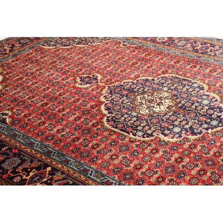 Tappeto Ardabil Persia marrone rosso 200x303