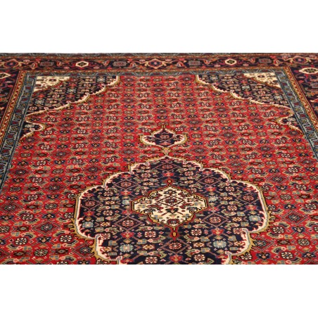 Tappeto Ardabil Persia marrone rosso 200x303
