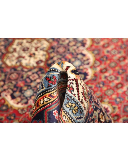 Tappeto Ardabil Persia marrone rosso 200x303