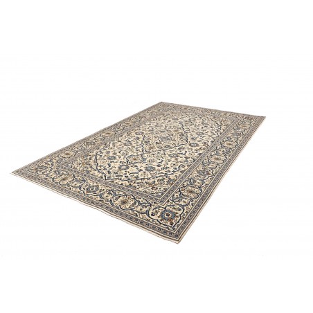 Tappeto Kashan Persia bianco grigio 200x300