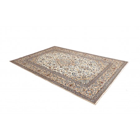 Tappeto Kashan Persia beige verde 195x300