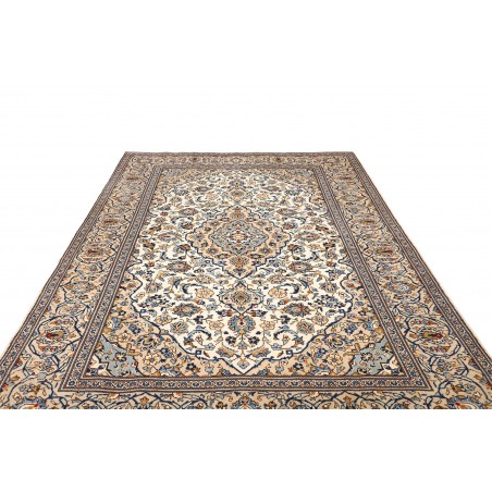 Tappeto Kashan Persia beige verde 195x300