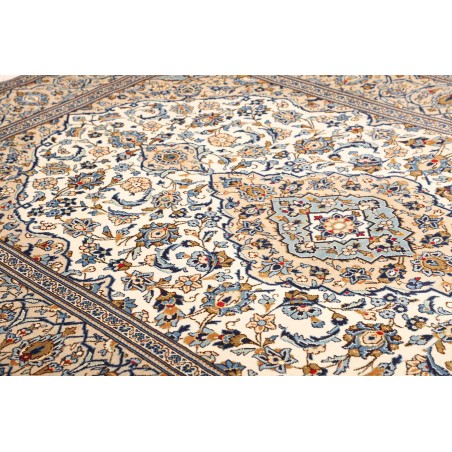 Tappeto Kashan Persia beige verde 195x300