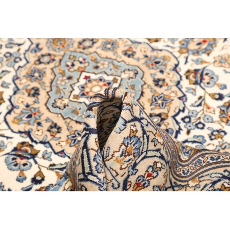 Tappeto Kashan Persia beige verde 195x300