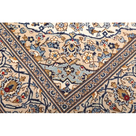 Tappeto Kashan Persia beige verde 195x300