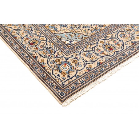 Tappeto Kashan Persia bianco verde 193x295