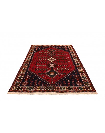 Tappeto Shiraz Persia grigio giallo 158x237