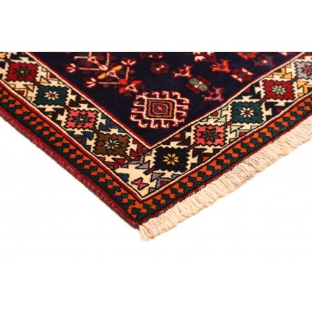 Tappeto Shiraz Persia grigio giallo 158x237