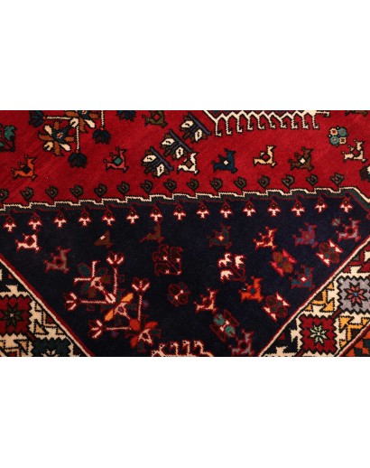 Tappeto Shiraz Persia grigio giallo 158x237
