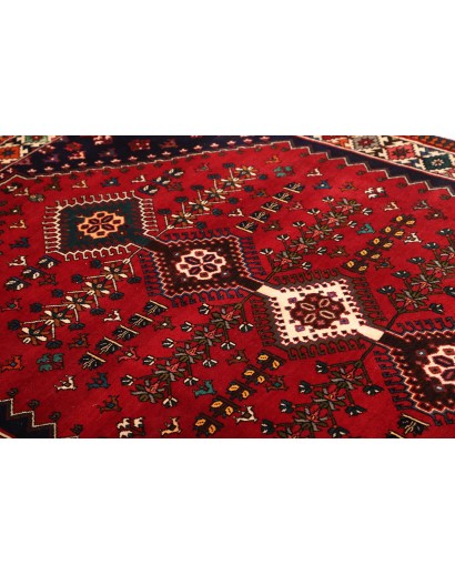 Tappeto Shiraz Persia grigio giallo 158x237