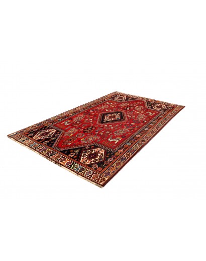 Tappeto Shiraz Persia marrone giallo 170x278