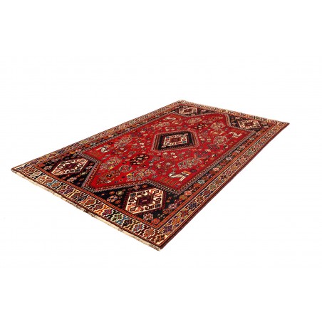 Tappeto Shiraz Persia marrone giallo 170x278
