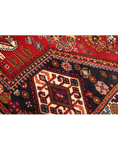 Tappeto Shiraz Persia marrone giallo 170x278