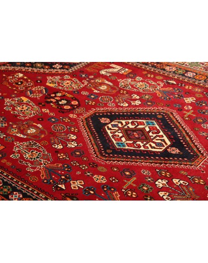 Tappeto Shiraz Persia marrone giallo 170x278