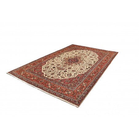 Tappeto Tabriz Persia marrone 203x302