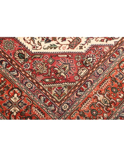 Tappeto Tabriz Persia marrone 203x302