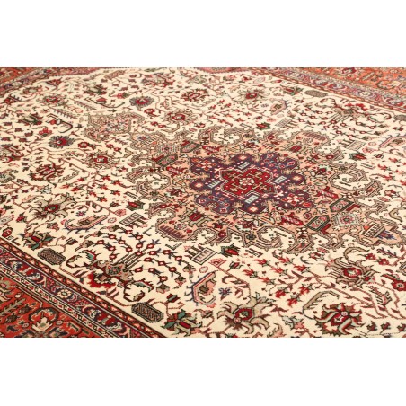 Tappeto Tabriz Persia marrone 203x302