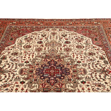 Tappeto Tabriz Persia marrone 203x302