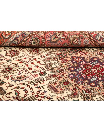 Tappeto Tabriz Persia marrone 203x302