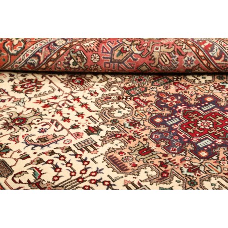 Tappeto Tabriz Persia marrone 203x302