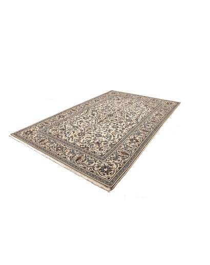 Tappeto Kashan Persia bianco marrone 196x310