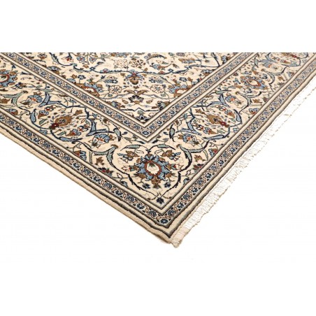 Tappeto Kashan Persia bianco marrone 196x310
