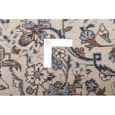 Tappeto Kashan Persia bianco marrone 196x310